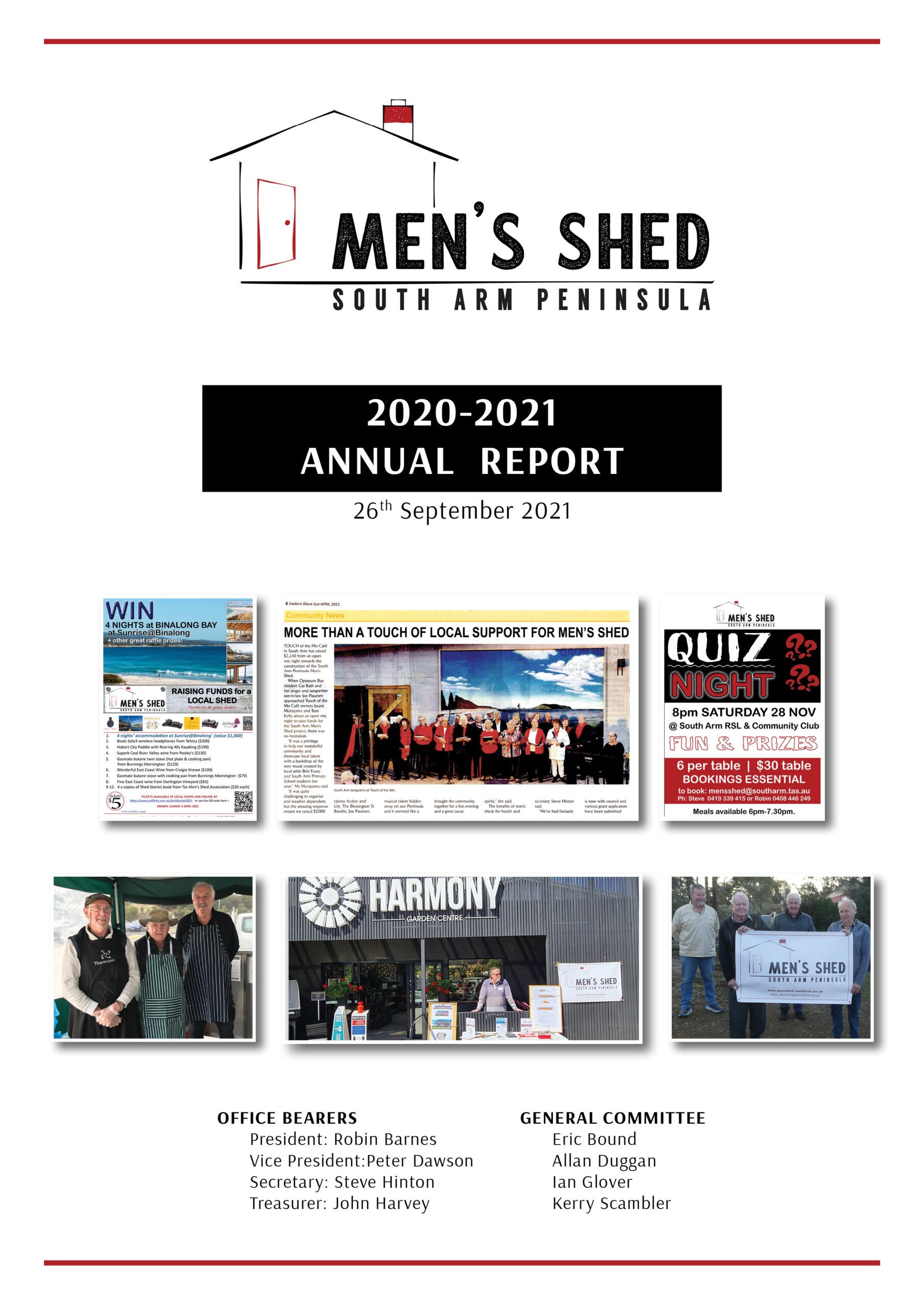 Annual report cover
